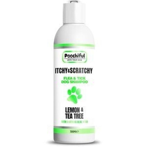 Poochiful Itchy & Scratchy - Flea & Tick Dog Shampoo 300ml