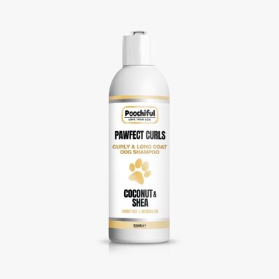 Poochiful Pawfect Curls – Curly & Long Coat Dog Shampoo 300ml