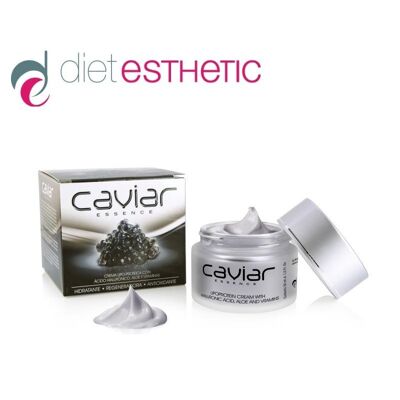 Caviar Essence Gesichtscreme mit Hyaluronsäure - Feuchtigkeitscreme, Regenerator, Antioxidans, 50 ml