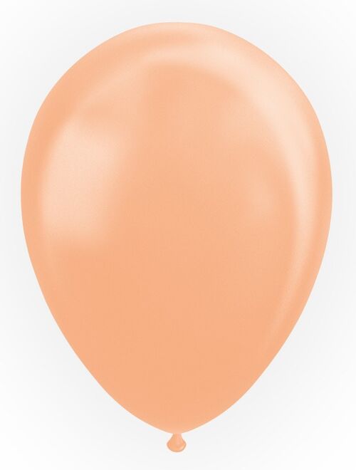 10 Balloons 12" pearl peach