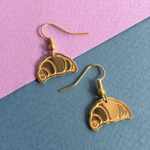 Croissant earrings