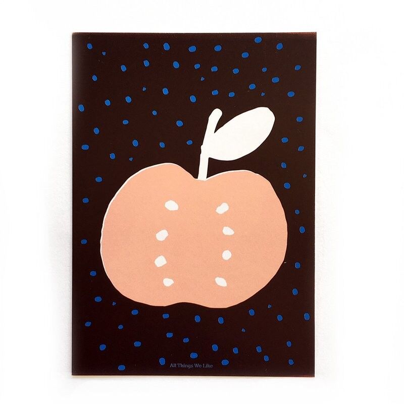 Apple pattern print