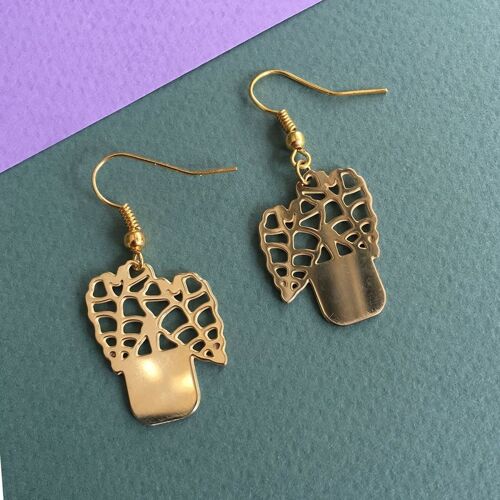 Alocasia Polly earrings