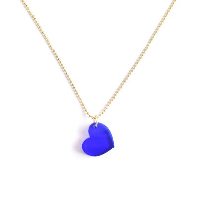 Heart Recycled plastic Necklace