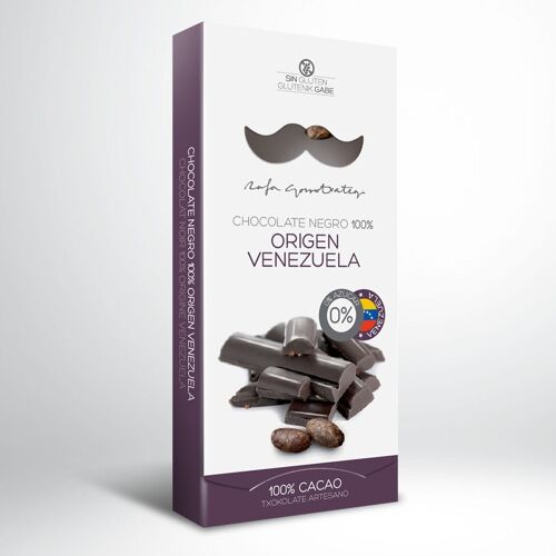 Chocolate negro 100% origen Venezuela