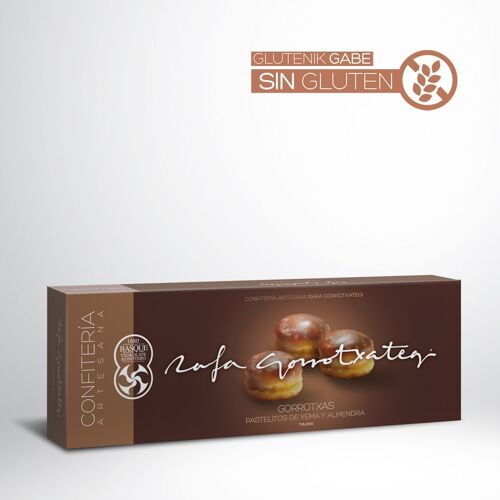 Macarons vascos de yema y almendra 180gr