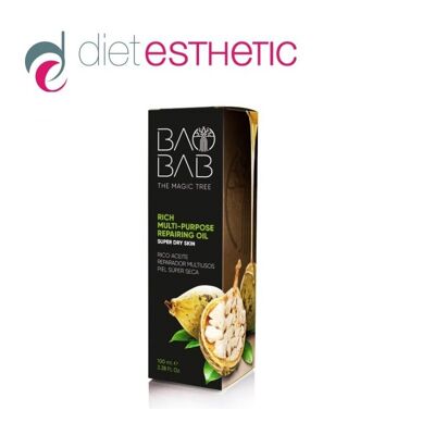 Multipurpose Restorative Face, Body & Hair Baobab Oil, 100 ml