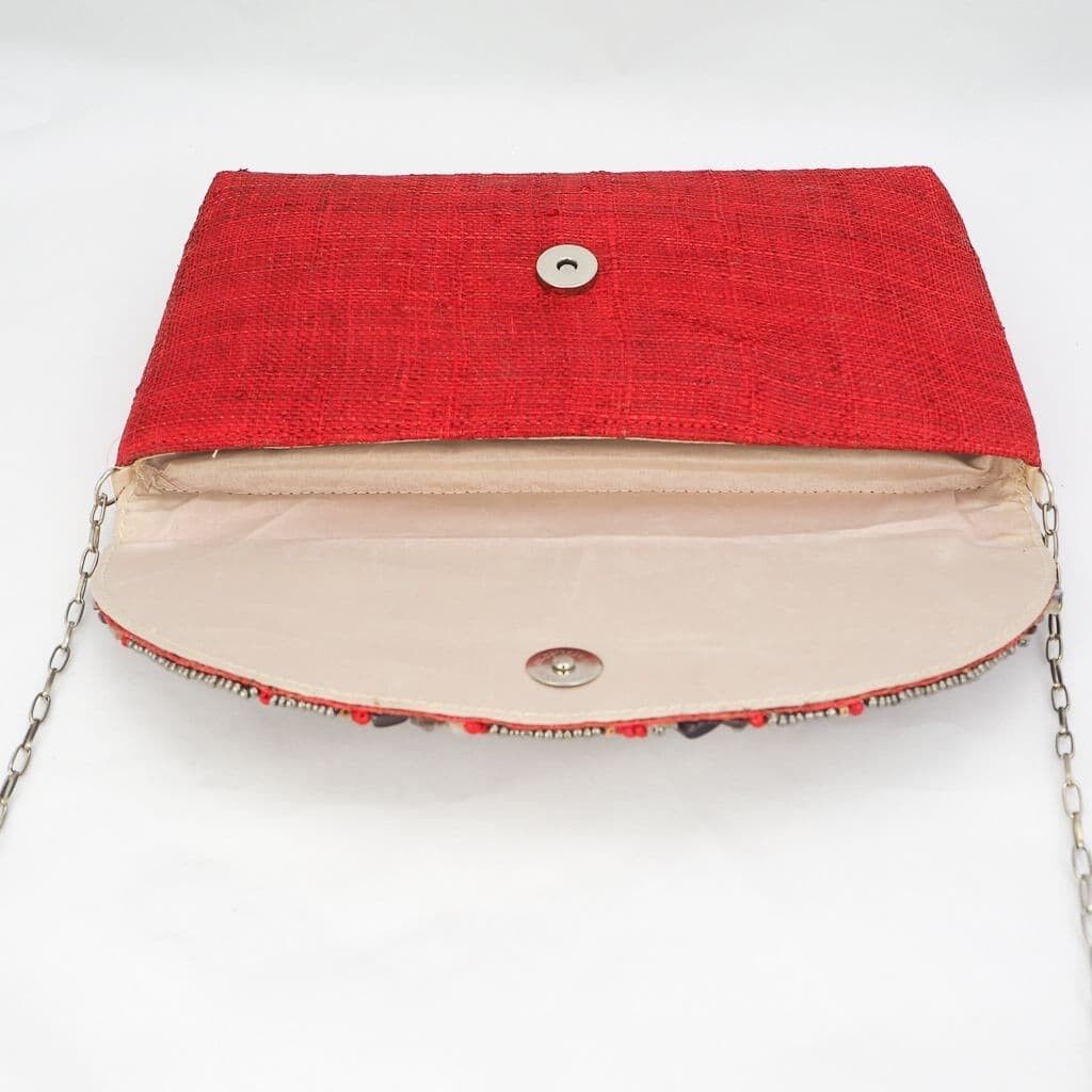 A4- SIESTA- Pochette Enveloppe - ROUGE