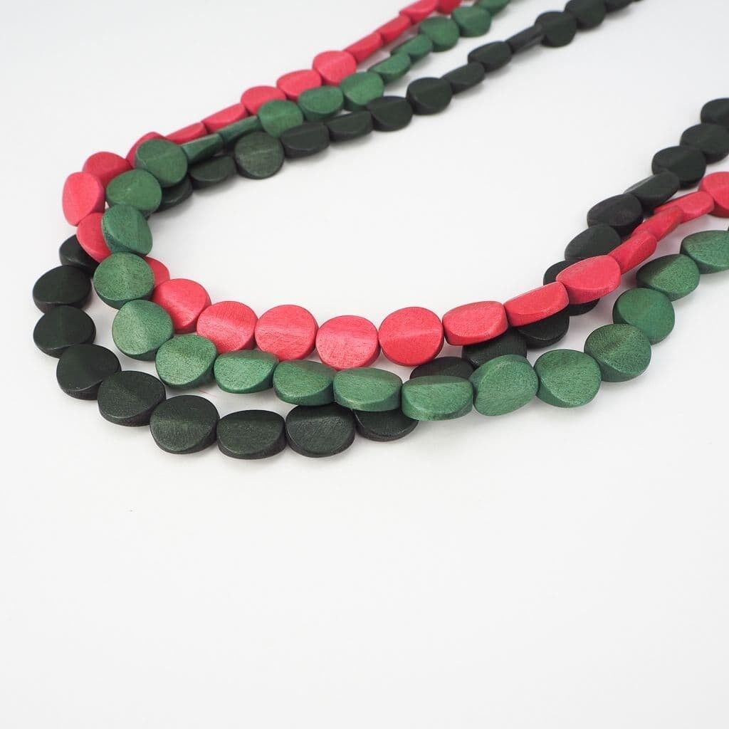 Nicki (Set di tre)-Collana multicolore