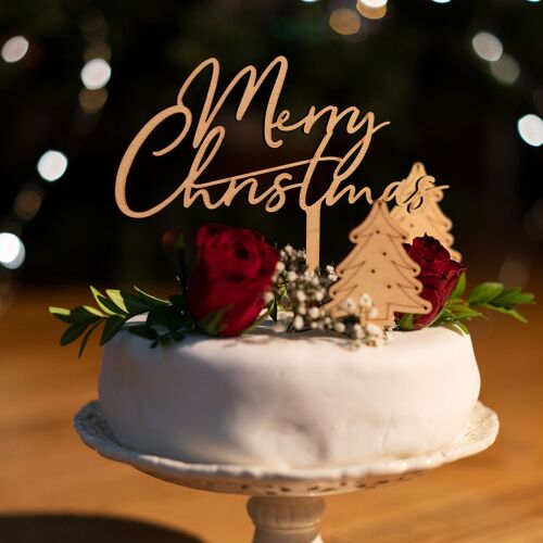 Christmas Cake Topper