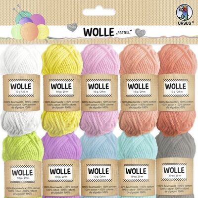 Wolle "Pastell"