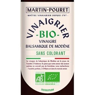 Organic Balsamic Vinegar PGI FR-BIO-19