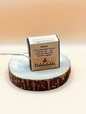 SAVON NERU au charbon purifiant pour le visage (54g)
