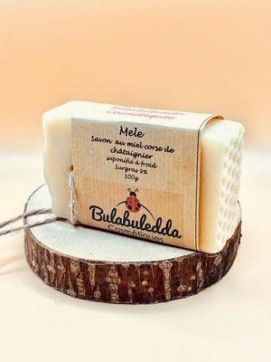 SAVON MELE au miel corse de châtaignier (100g)