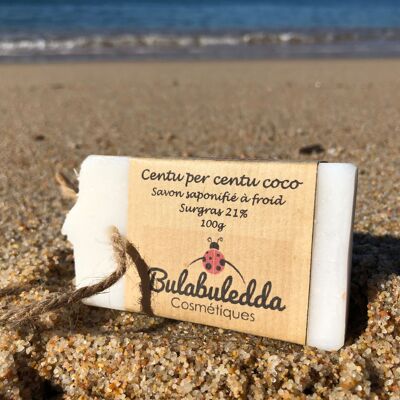 SOAP CENTU PER CENTU COCO 100% coconut