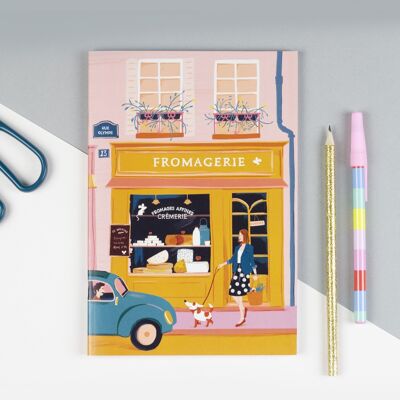 Notebook A5 - La Fromagerie