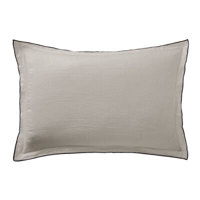 Pillowcase 100% washed linen Size 50 x 70 cm Color Natural