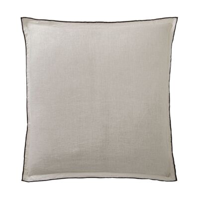 Pillowcase 100% washed linen Size 65 x 65 cm Color Natural