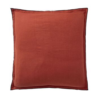 Compra Federa 100% lino lavato Dimensioni 65 x 65 cm Colore Rosso  all'ingrosso