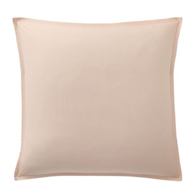 Pillowcase 100% Washed Cotton Percale 80 thread count Size 65 x 65 cm Color Pink
