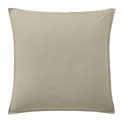 Pillowcase 100% Washed Cotton Percale 80 thread count Size 65 x 65 cm Color Sand