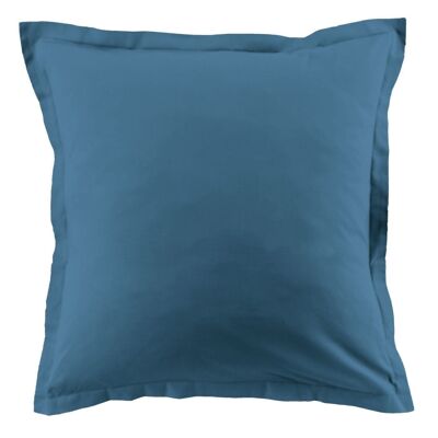 Set of 2 pillowcases 100% cotton 57 thread count Size 63 x 63 cm Color Blue