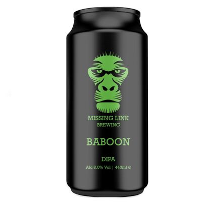 BABOON DIPA 440ml 8.0% - Case of 24