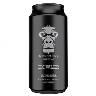 HOWLER NZ PILSNER 440ml 5.0% - Case of 24