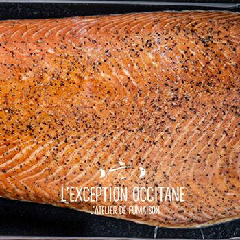 [BIO] Filet de saumon fumé à chaud aux 3 baies (1 kg) 1