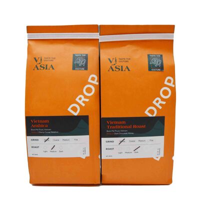 2 for Â£10 Vietnamese Coffee - Vietnam Arabica - Vietnam Traditional Roast - Medium Ground