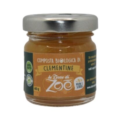 Compotes Italiennes Bio Clémentine 40g