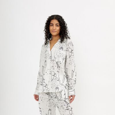 Pyjama Long - Volare Blanc/ M