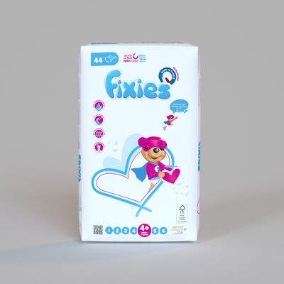 Diapers Fixies Maxi+ 9/20 kg x 44