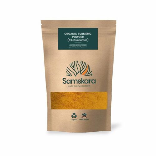 CURCUMA EN POLVO BIO PREMIUM 5% CURCUMINA 500 GR