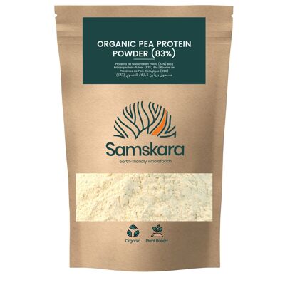 Pea protein powder (83%) | FERMENTED | ORGANIC | 1kg