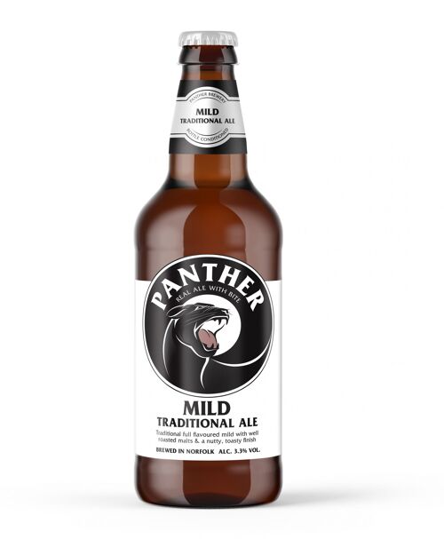 Mild Panther Beer – 500ml Bottle x 12
