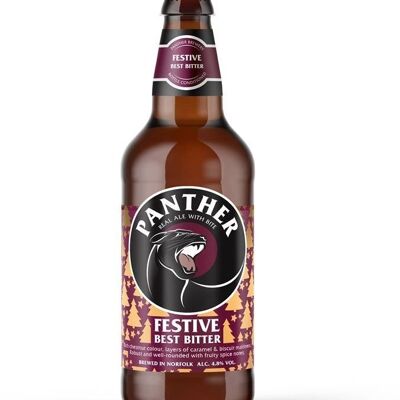 Meilleure bière amère festive – Bouteille de 500 ml x 12