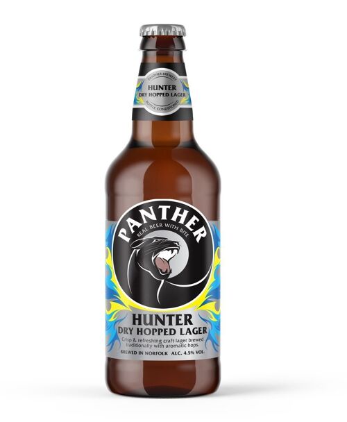Hunter Lager Beer – 500ml bottle x 12