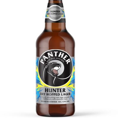 Cerveza Hunter Lager – botella de 500ml x 12