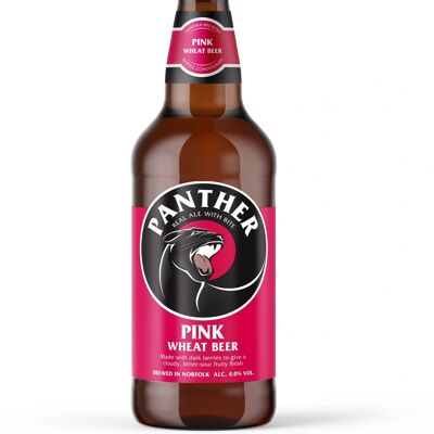 Pink Panther Fruit Wheat Beer– 500ml Bottle x 12
