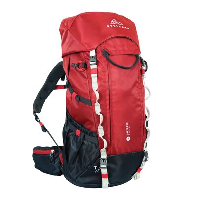 Trekking backpack ANTARES 50L red