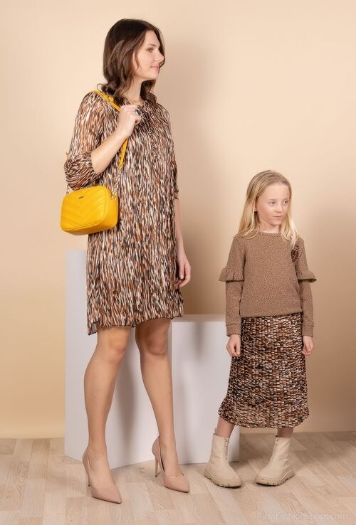 JUPE FILLE Camel