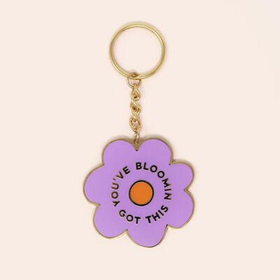 You've Bloomin Got This Keyring