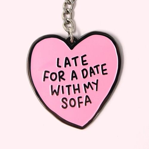 Sofa Date Keyring