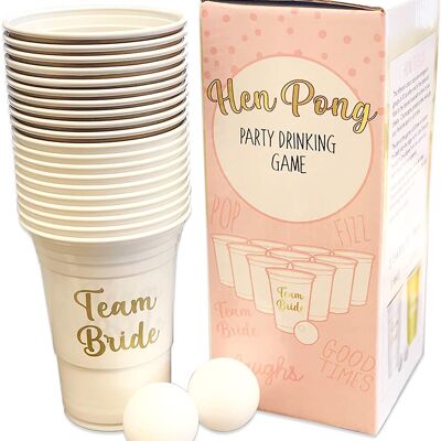 Juego de beber Hen Party Pong