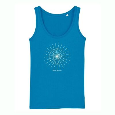 Camiseta Estampado Celestial Azul Celeste