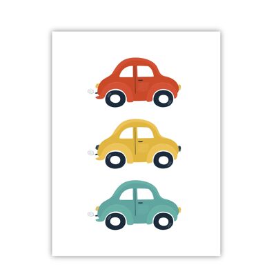 Póster Coches