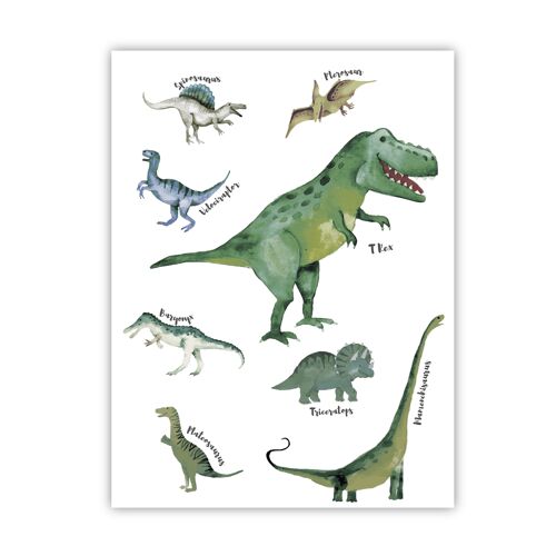 Poster dinosaur
