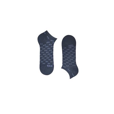 Low Socks Logo - Unisex - Color Pewter