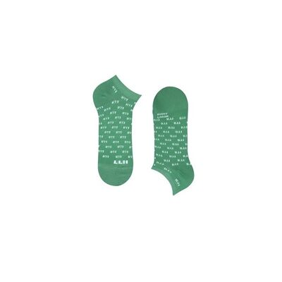 Low Socks Logo - Unisex - Color Mint